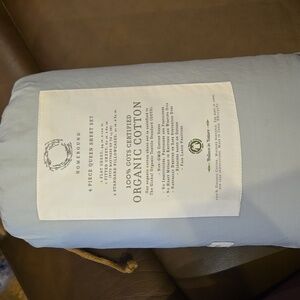 Organic Cotton Queen Sheet Set